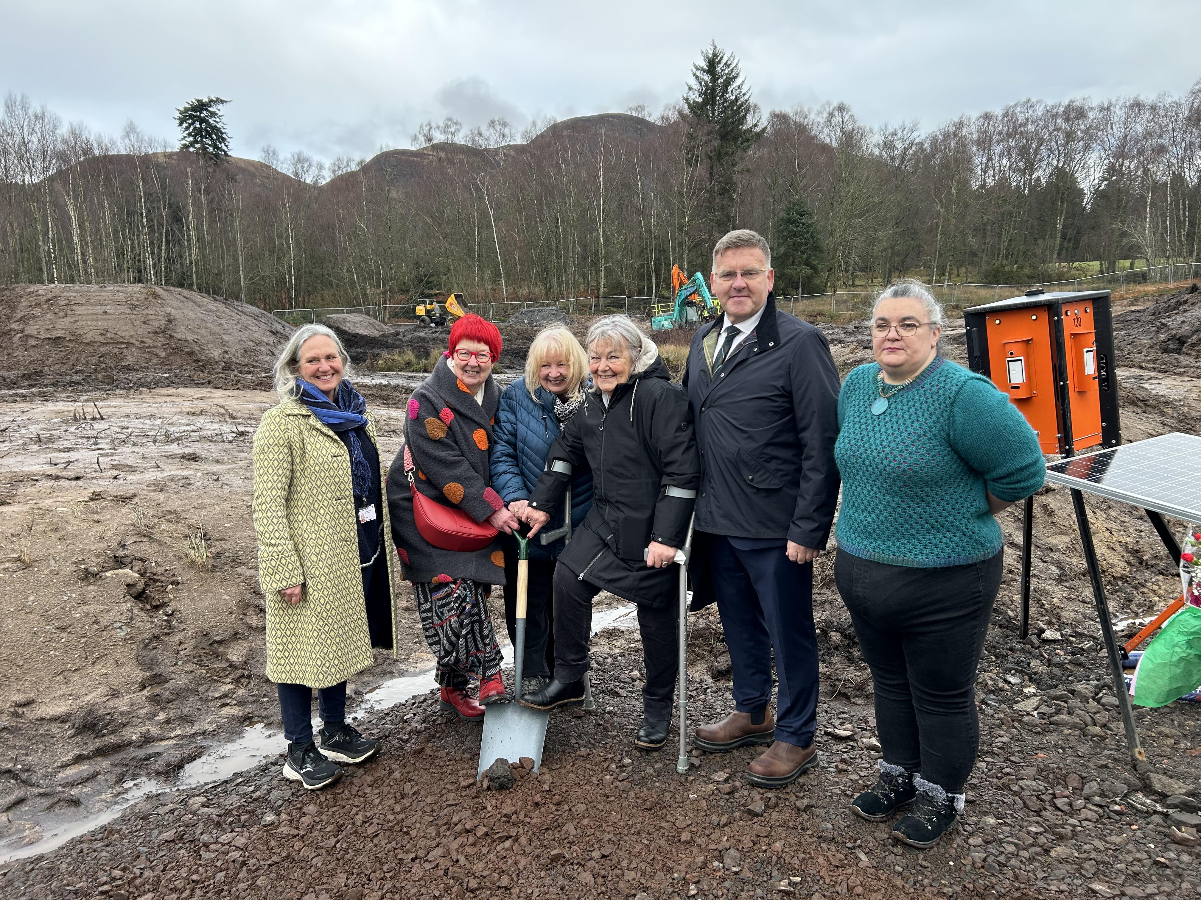 Balmaha Ground Breaking 